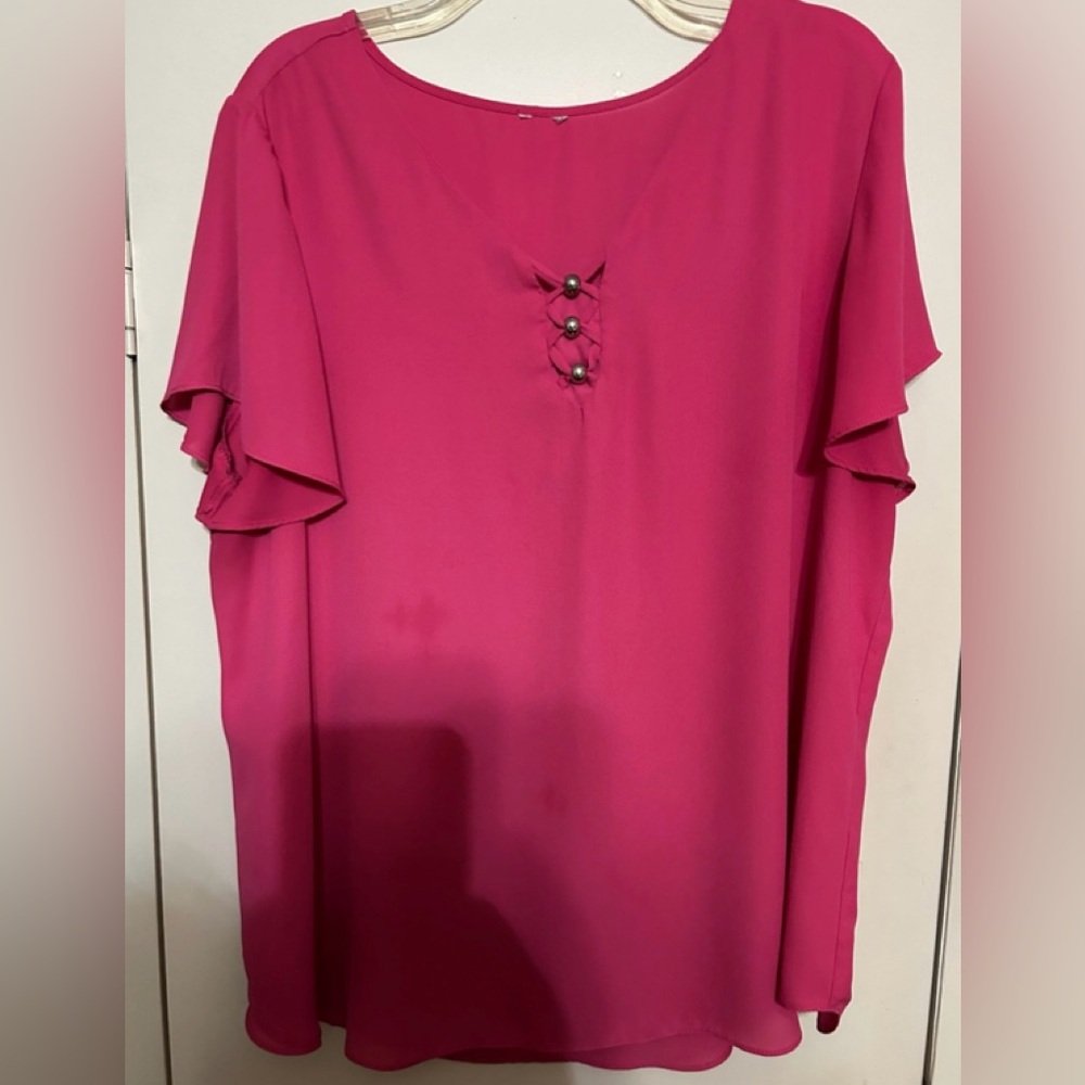 Elegant Pink Women's Top